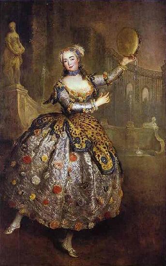 antoine pesne Portrait of the dancer Barbara Campanini aka oil painting picture